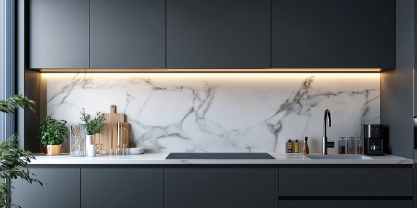 Aluverbundplatte Rückwand