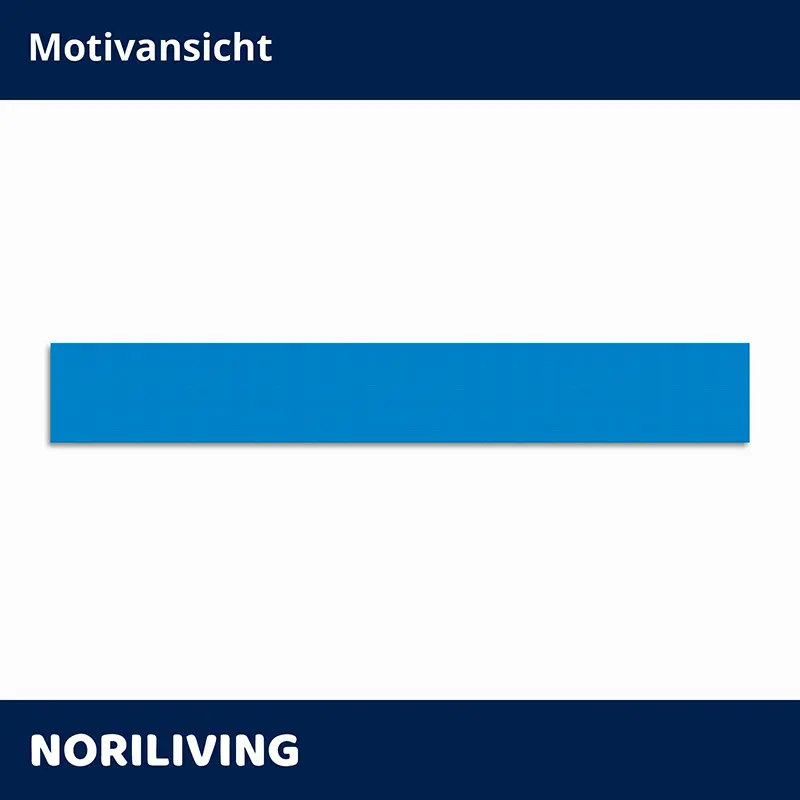 Blaues rechteckiges Wandpaneel von Noriliving