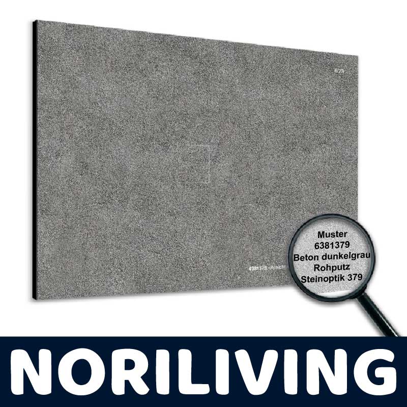 NORILIVING Beton dunkelgrau Rohputz Muster 6381379 - Steinoptik 379 Produktfoto von NORILIVING: Beton dunkelgrau Rohputz Muster 6381379 mit Steinoptik für moderne Wandgestaltung